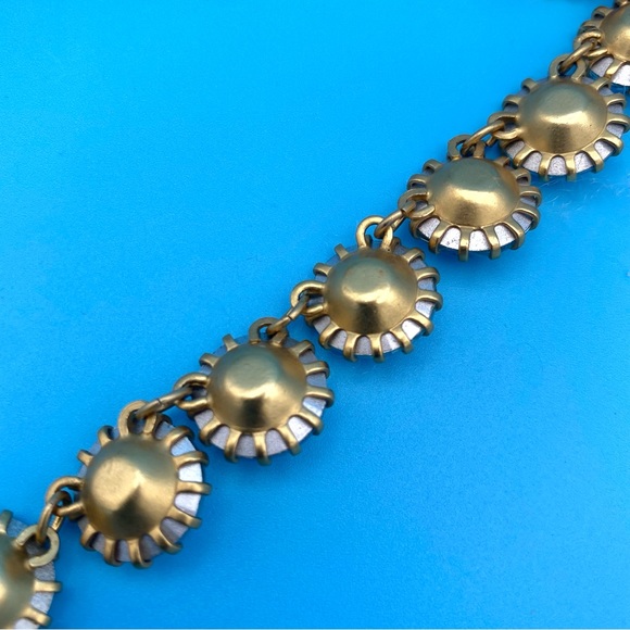 J. Crew Crystal Venus Flytrap Necklace - Picture 7 of 7